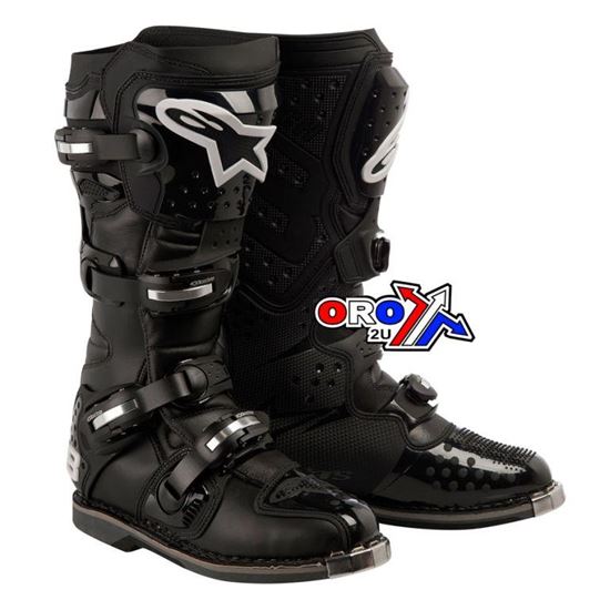 Picture of TECH-8 LIGHT BLACK/BK 44.5 ALPINESTAR BOOTS A110111010