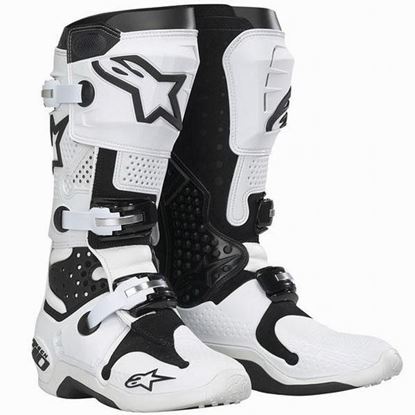 Picture of TECH-10 WHITE/WHITE 42 ALPINESTAR BOOTS MOTOCROSS