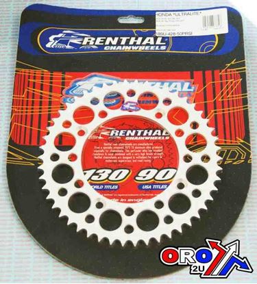 Picture of REAR SPROCKET RENTHAL 189 ULTRALITE 189-428-50 SILVER