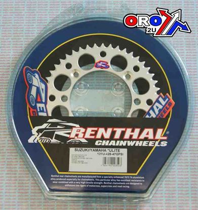 Picture of REAR SPROCKET RENTHAL 121 ULTRALITE 121-428-47 SILVER