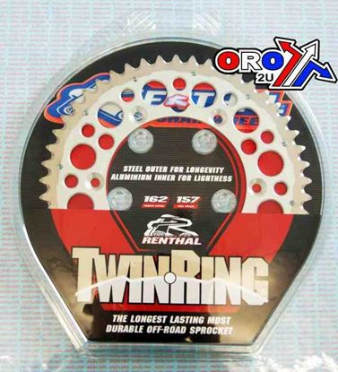 Picture of REAR SPROCKET TWINRING YAM RENTHAL 1500-520-48 JTR251