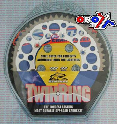 Picture of REAR SPROCKET TWINRING SUZ RENTHAL 1230-520-50