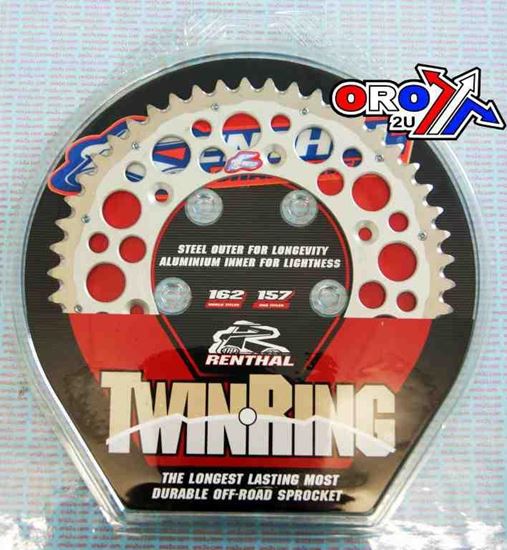 Picture of REAR SPROCKET TWINRING KTM RENTHAL 2240-520-49 (JTR897)