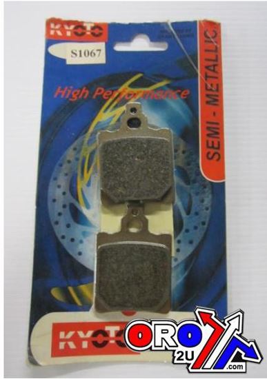 Picture of BRAKE PADS STD SEMI-METAL KYOTO S1067