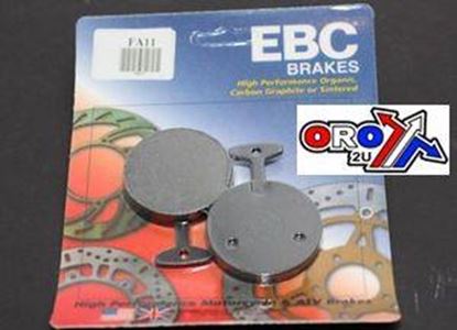 Picture of BRAKE PADS DISC EBC FA011