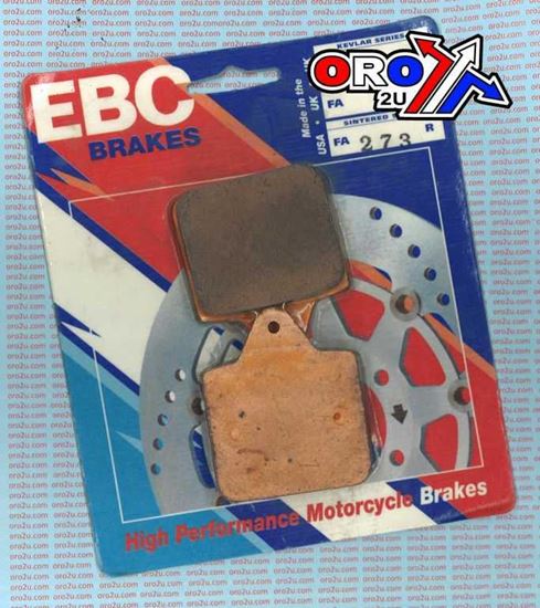 Picture of BRAKE PADS SINTERED EBC FA273R