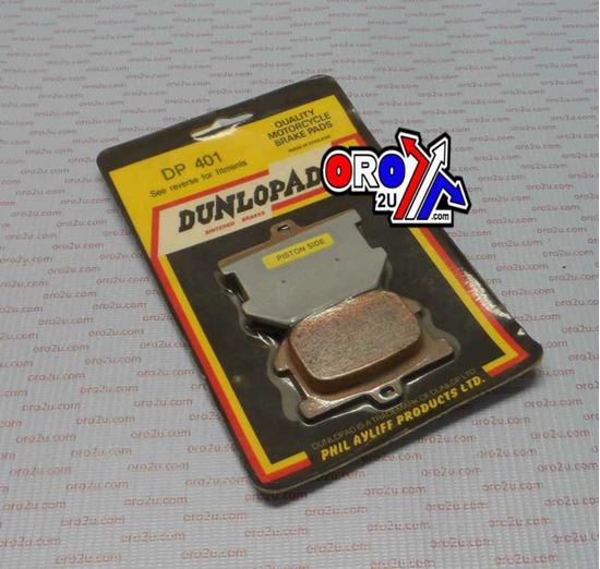 Picture of BRAKE PADS DUNLOPAD HARD DP401 BRAKES Premium Sintered