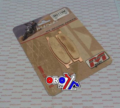 Picture of BRAKE PADS SINTERED HARD RACING GOLD 41-408.H.ORO