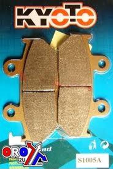 Picture of BRAKE PADS STD SEMI-METAL KYOTO S1005A (EBC FA124)