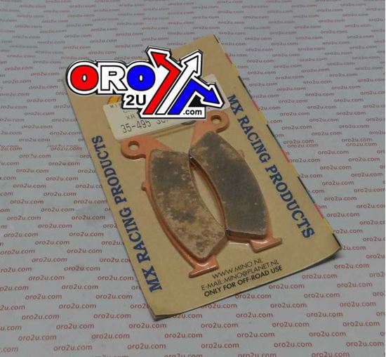 Picture of BRAKE PADS SINTERED METAL HARD RACING GOLD 41-814.H.ORO