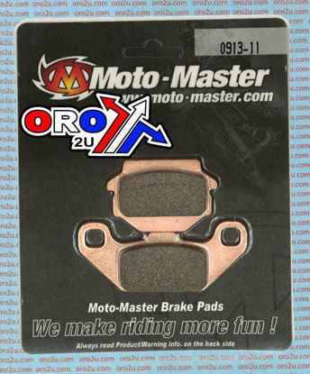 Picture of BRAKE PADS STD MOTO-MASTER SEMI-METALLIC STD 091311