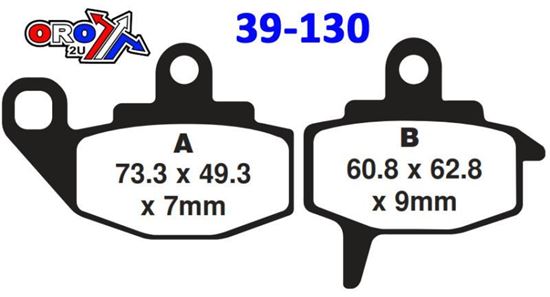 Picture of BRAKE PADS SINTERED METAL