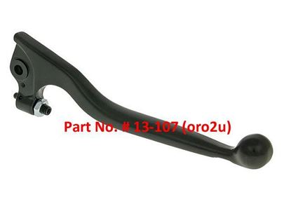 Picture of LEVER BLADE DISC BRAKE BLACK GAS GAS BS25722045, Italjet