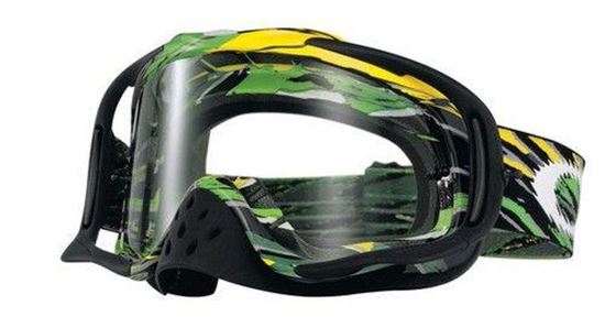 Picture of OAKLEY CROWBAR FASTLINE YELLOW /GREEN OAKLEY 57-955