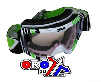 Picture of PROGRIP L/S GOGGLE GREEN/WE PG3450/14