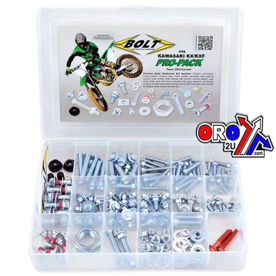 Picture of BOLT Kawasaki KX/KXF PRO KIT MOTOCYCLE HARDWEAR BMH-KXPP