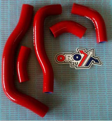 Picture of HOSE KIT/5 05-08 CRF450R RED SILICONE RADIATOR HOSE HONDA