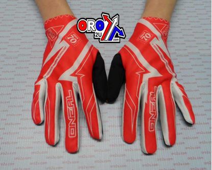 Picture of ONEAL MATRIX GLOVES RED LRG 0388-710, ELEMENT WILD