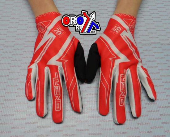 Picture of ONEAL MATRIX GLOVES RED LRG 0388-710, ELEMENT WILD