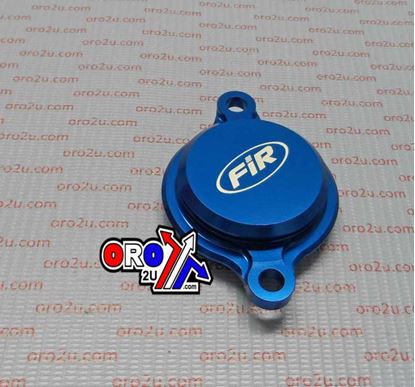 Picture of OIL FILTER COVER BLU ALLOY YAM YAMAHA YZ 250 & 450,