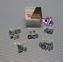 Picture of PLASTIC BOLT KIT KAWASAK STYLE FULL PLASTIC FASTNER KIT