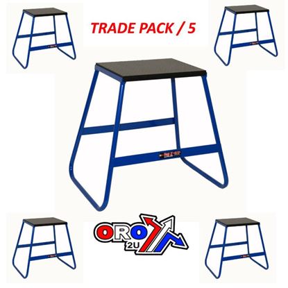 Picture of TRADE PACK 5 BIKE STANDS BLUE