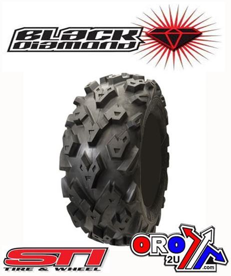 Picture of 25x8.00R-12 STI BLACK DIAMOND XTR ATV TYRE 6-PLY RADIAL