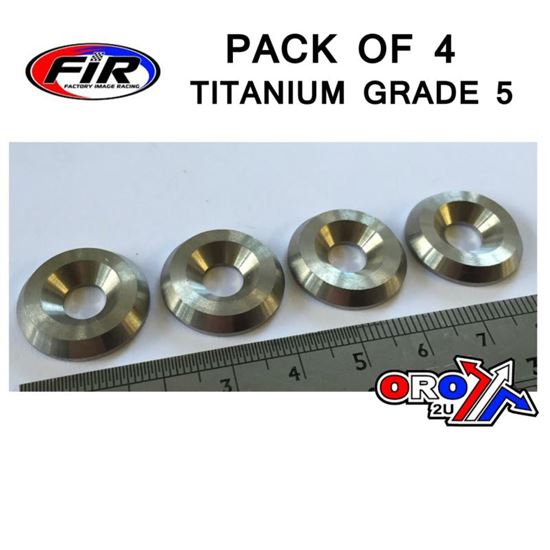 Picture of TITANIUM M6 CSK WASHER PK4 TITANIUM GRADE 5 / PACK OF 4