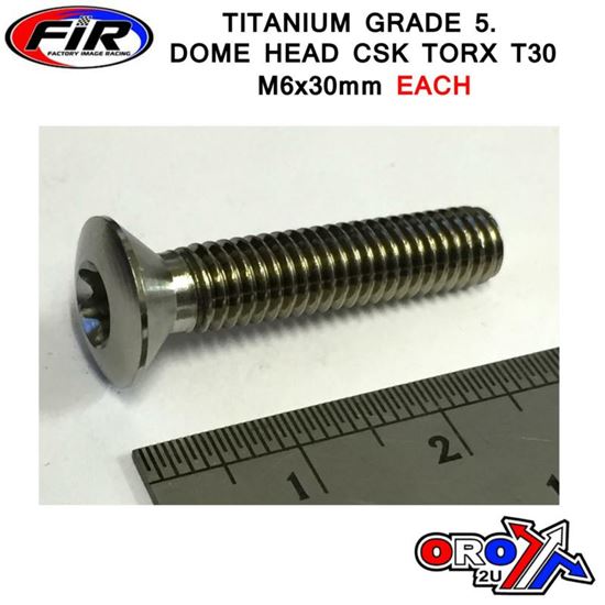 Picture of TITANIUM CSK.D TORX M6x30mm