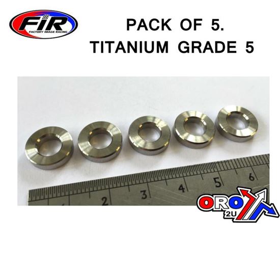 Picture of TITANIUM SPACER 6.50x3.00mm TITANIUM GRADE 5 / PACK OF 5