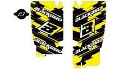 Picture of 08-13 RMZ450 RAD LOUVER DECAL BLACKBIRD DECAL