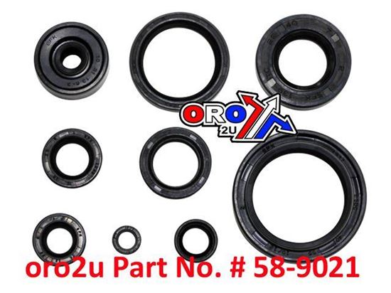 Picture of OIL SEAL SET 88-98 YZ250 WR250 PSYCHIC MX-09207 YAMAHA 9pcs