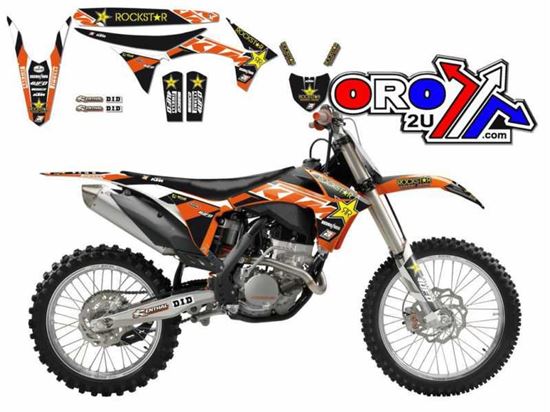 Picture of 11-12 KTM SXF/SX KTM BEURSFOON ROCKSTAR TEAM BLACKBIRD FULL KIT 8537R5