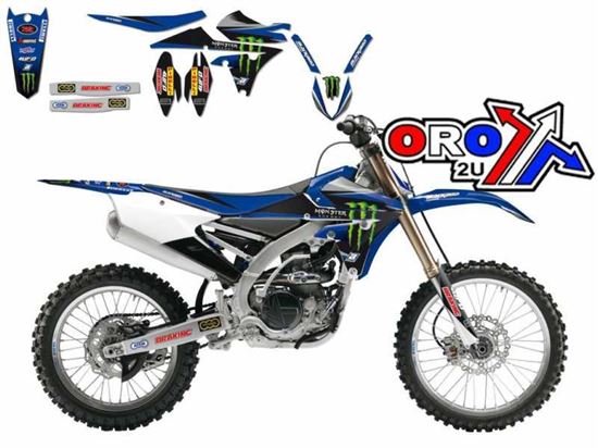 Picture of 14-16 YZF250/450 MONST ENERGY 3 BLACKBIRD FULL KIT 8243R3