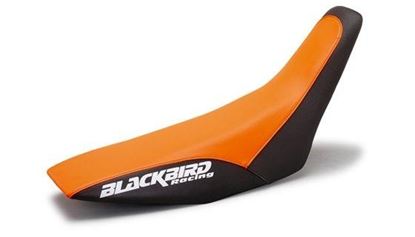 Picture of 93-97 KTM 2STK ORANGE/BK BLACKBIRD SEAT COVER 1500/03