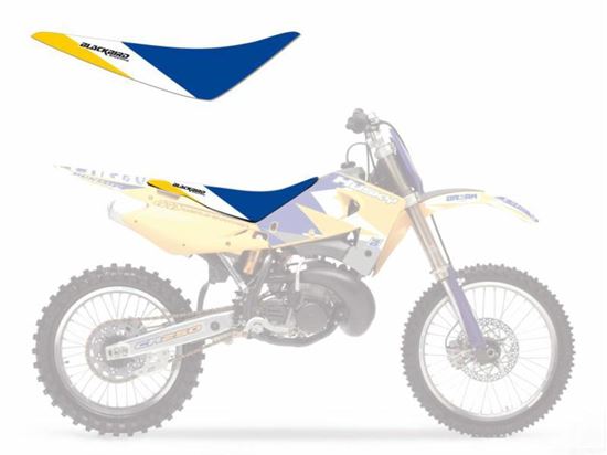 Picture of 00-05 HUSQVARNA DREAM-3 YELLOW BLACKBIRD SEAT COVER 1608E