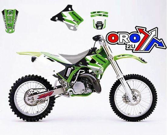 Picture of 94-98 KX125 KX250 DREAM-3 BLACKBIRD DECAL SET 2410E