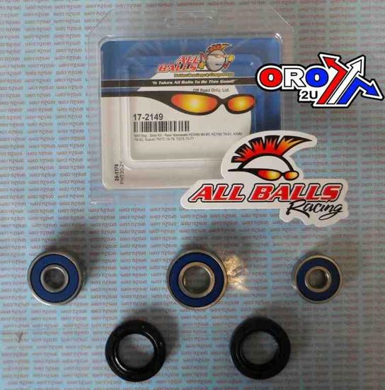 Picture of WHEEL BEARING KIT REAR ALLBALLS 25-1176 SUZ KAW