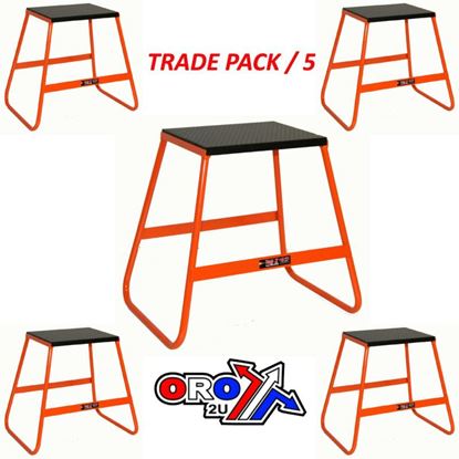 Picture of TRADE PACK 5 BIKE STANDS ORANG