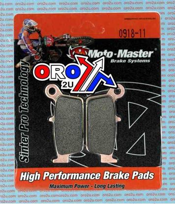 Picture of BRAKE PADS STD MOTO-MASTER SEMI-METALLIC STD 091811