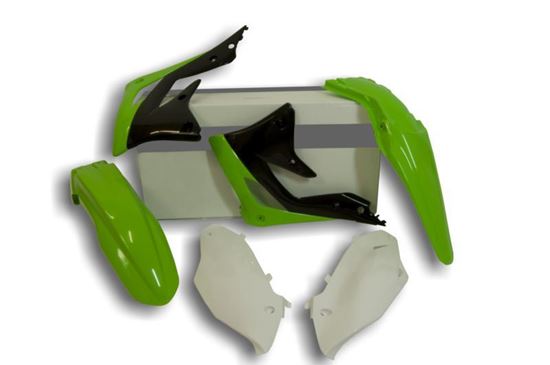 Picture of PLASTIC KIT/4 2012 KX450F RACETECH KITKXF-OEM-414