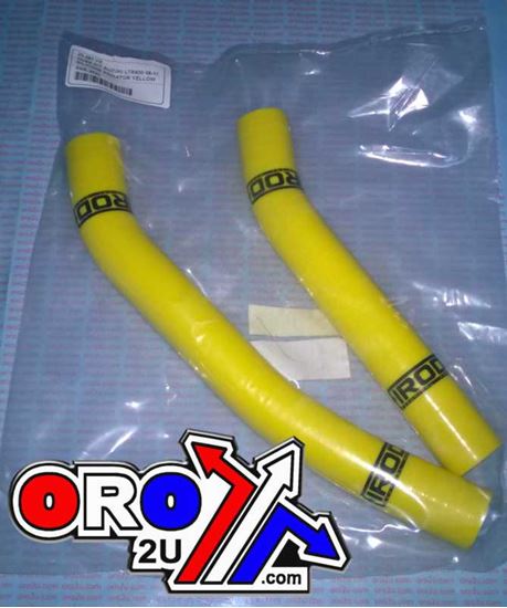 Picture of HOSE KIT SUZUKI LTR450 06-11 SILICONE RADIATOR YELLOW