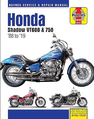 Picture of Manual Haynes for 2009 Honda VT 750 C29 (Shadow Black Spirit)