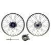 Picture of Rear Wheel CG125 style drum with brake plate (Rim 1.40 x 18)