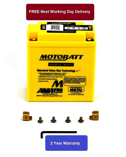 Picture of Battery (Motobatt) for 1979 Suzuki GT 125 EN